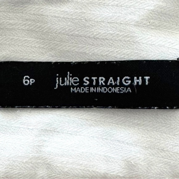 Ann Taylor LOFT Petites Size 6P Julie Straight Khaki Chino Pants Cott /Spandex - Picture 5 of 7